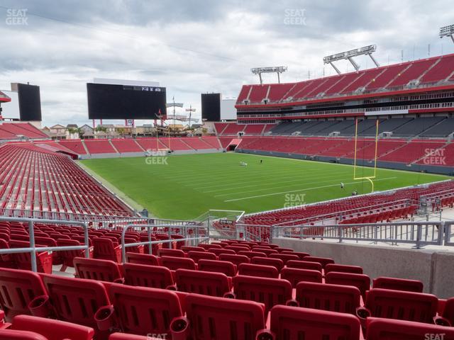 Raymond James Stadium - Section 220 Seat View