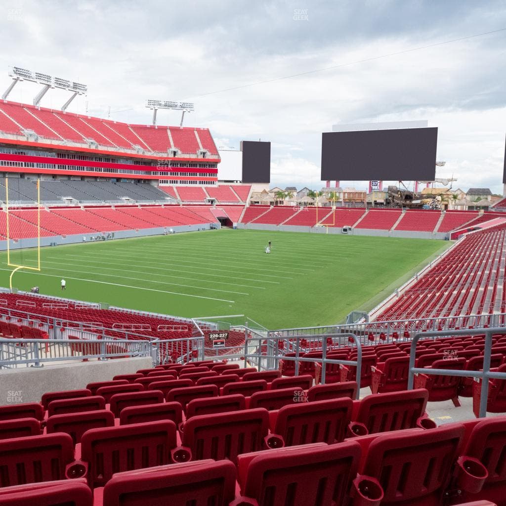 Raymond James Stadium - Section 226 Seat View