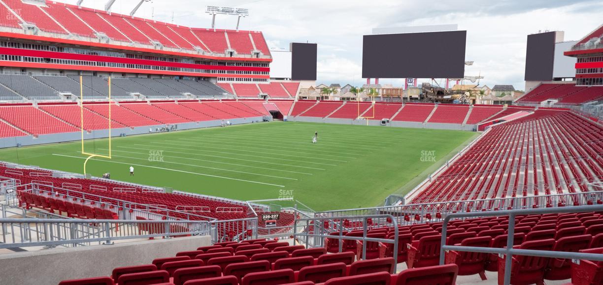 Raymond James Stadium - Section 226 Seat View