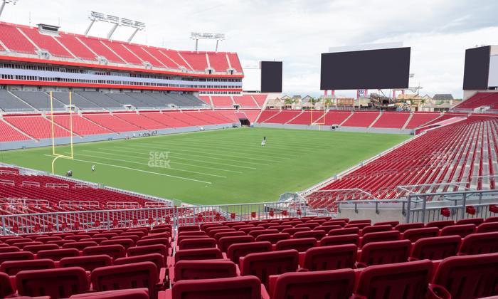Raymond James Stadium - Section 227 Seat View
