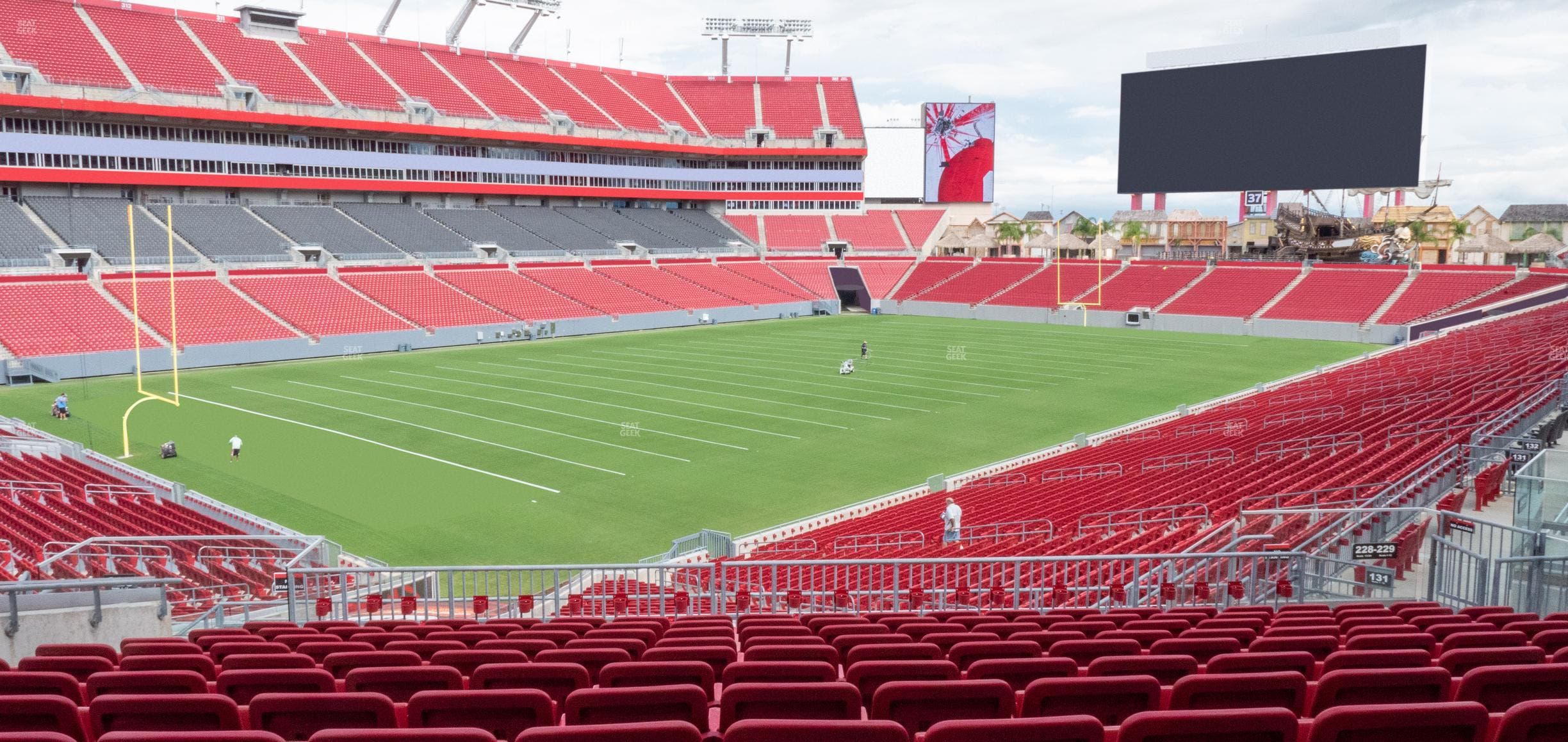 Raymond James Stadium - Section 228 Seat View