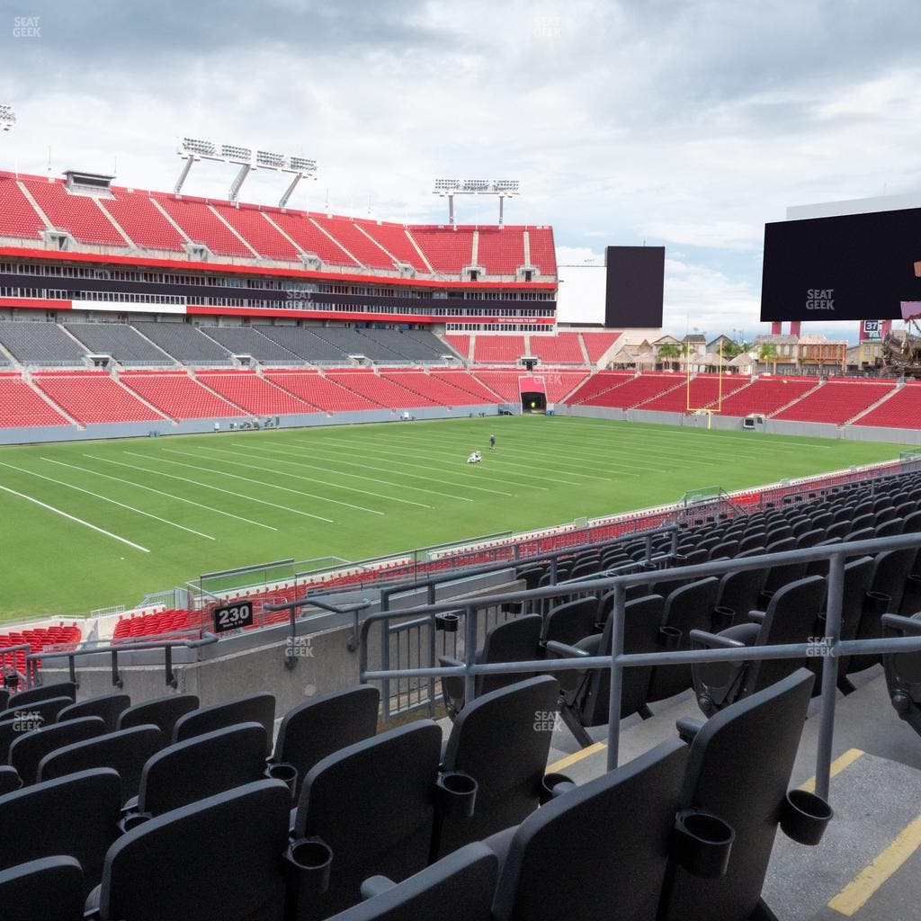 Raymond James Stadium - Section 230 Seat View