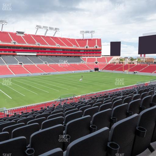Raymond James Stadium - Section 231 Seat View