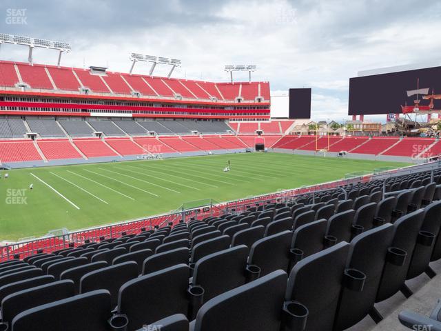 Raymond James Stadium - Section 231 Seat View