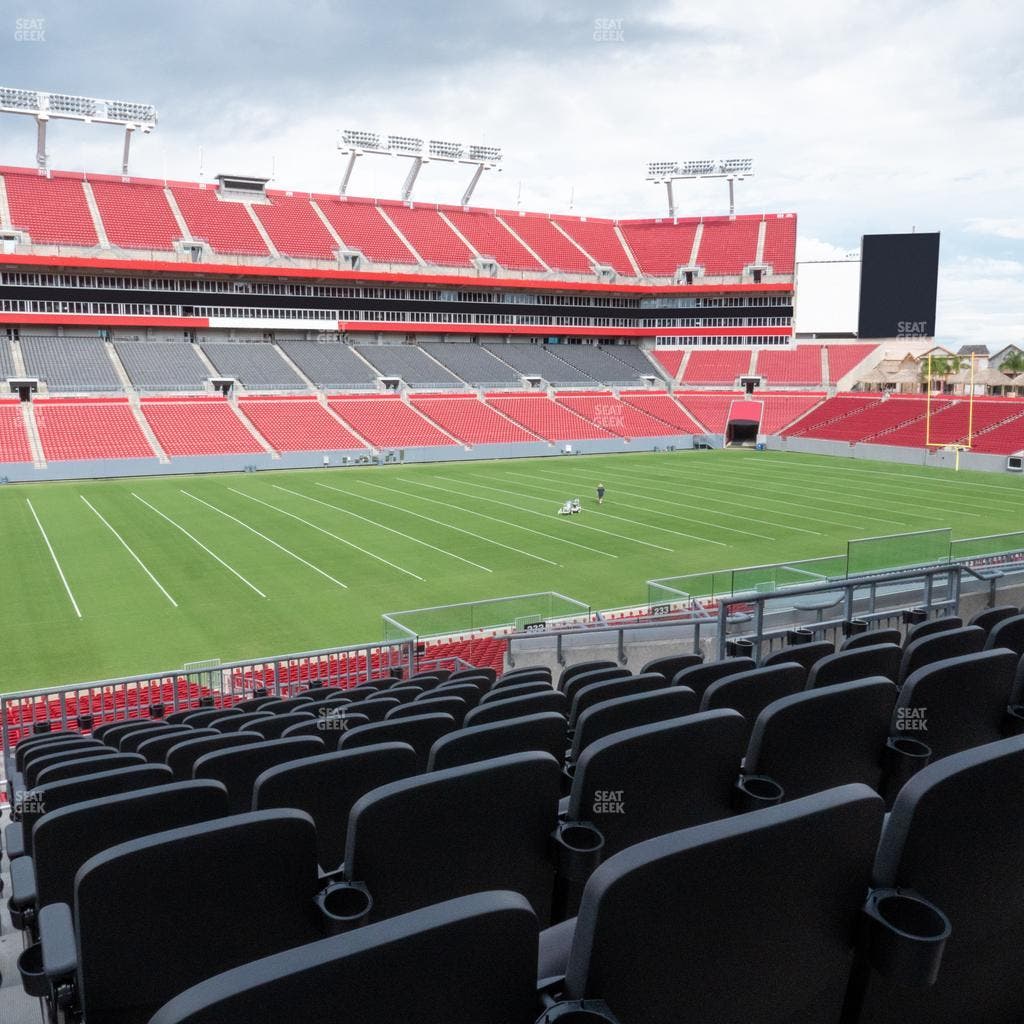 Raymond James Stadium - Section 232 Seat View