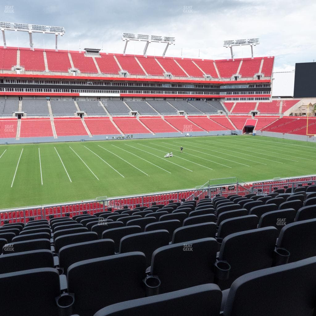 Raymond James Stadium - Section 233 Seat View