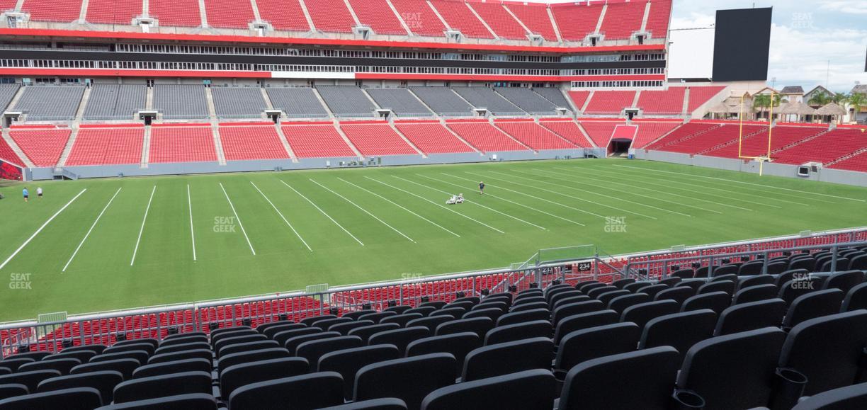 Raymond James Stadium - Section 233 Seat View