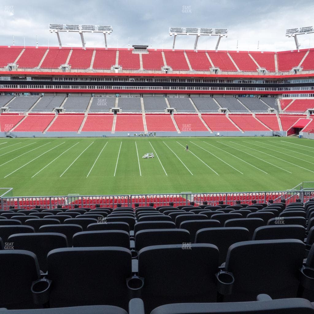 Raymond James Stadium - Section 235 Seat View