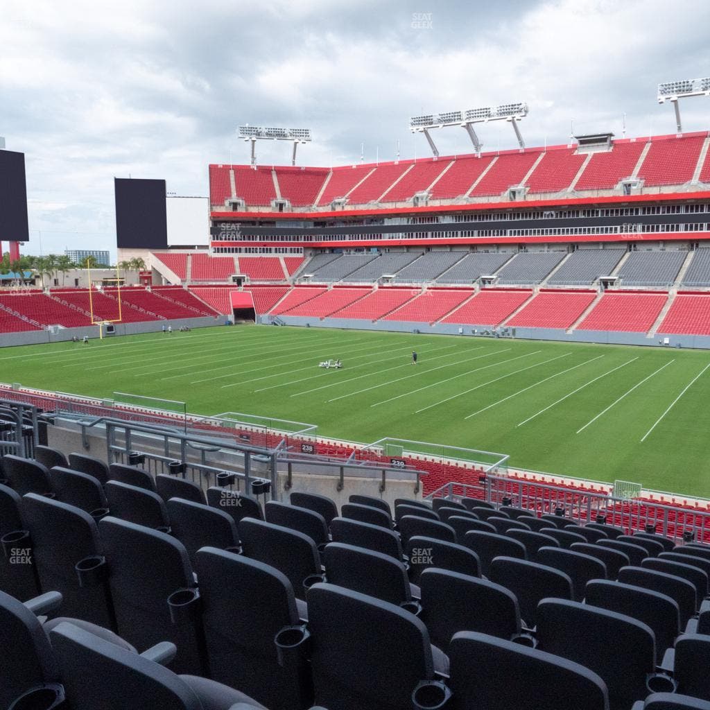 Raymond James Stadium - Section 239 Seat View