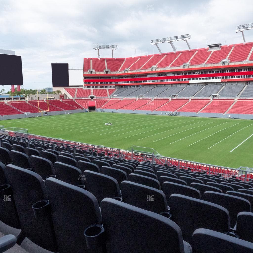 Raymond James Stadium - Section 240 Seat View