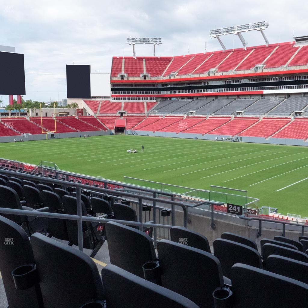 Raymond James Stadium - Section 241 Seat View