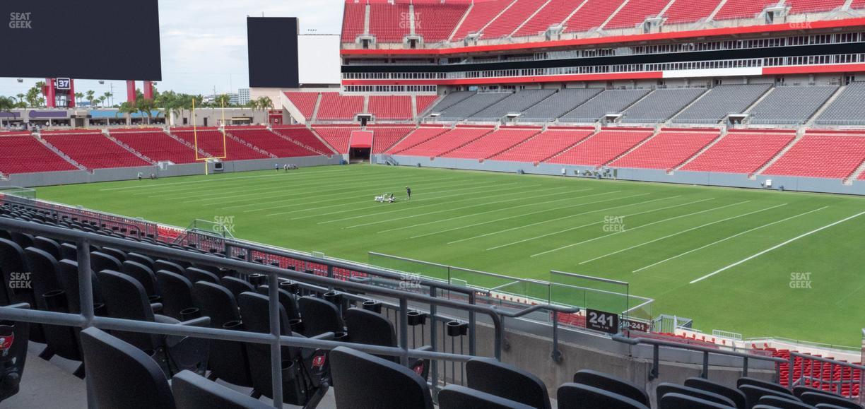 Raymond James Stadium - Section 241 Seat View