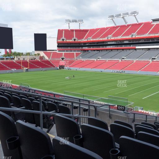 Raymond James Stadium - Section 241 Seat View