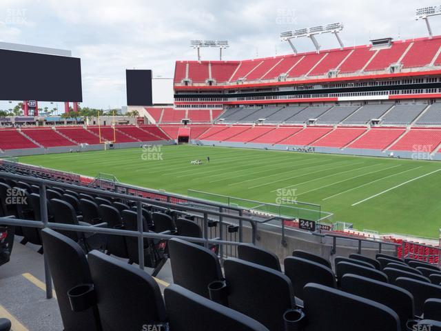 Raymond James Stadium - Section 241 Seat View