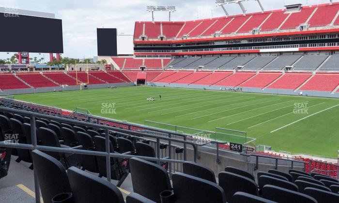 Raymond James Stadium - Section 241 Seat View