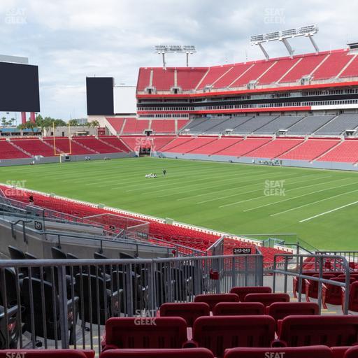 Raymond James Stadium - Section 242 Seat View