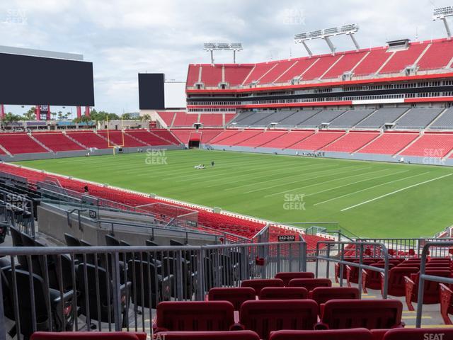 Raymond James Stadium - Section 242 Seat View
