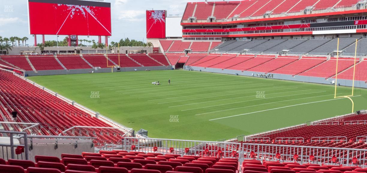 Raymond James Stadium - Section 244 Seat View
