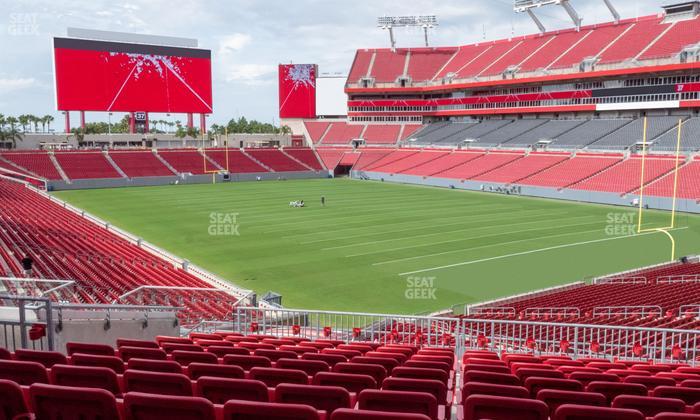 Raymond James Stadium - Section 244 Seat View