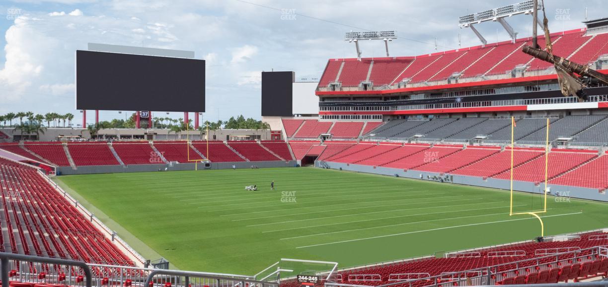 Raymond James Stadium - Section 245 Seat View