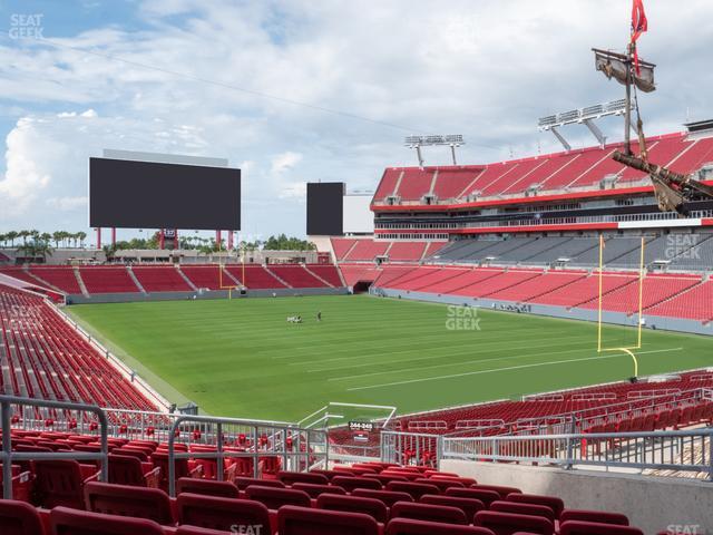 Raymond James Stadium - Section 245 Seat View