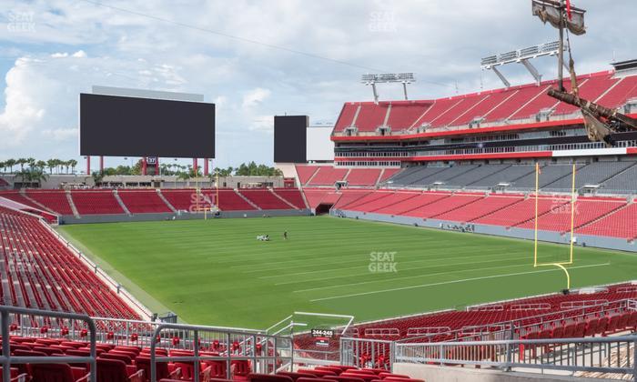 Raymond James Stadium - Section 245 Seat View