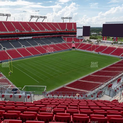 Raymond James Stadium - Section 304 Seat View