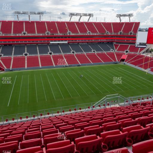Raymond James Stadium - Section 308 Seat View