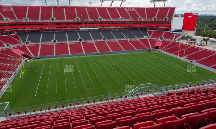 Raymond James Stadium - Section 308 Seat View