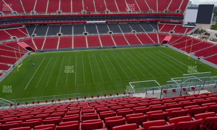 Raymond James Stadium - Section 309 Seat View