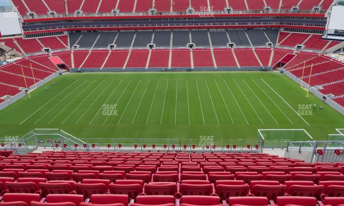 Raymond James Stadium - Section 311 Seat View