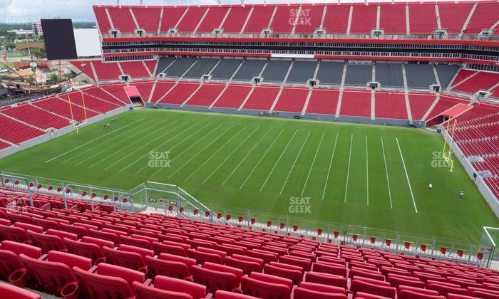 Raymond James Stadium - Section 313 Seat View