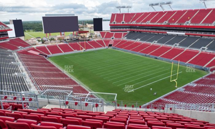 Raymond James Stadium - Section 319 Seat View