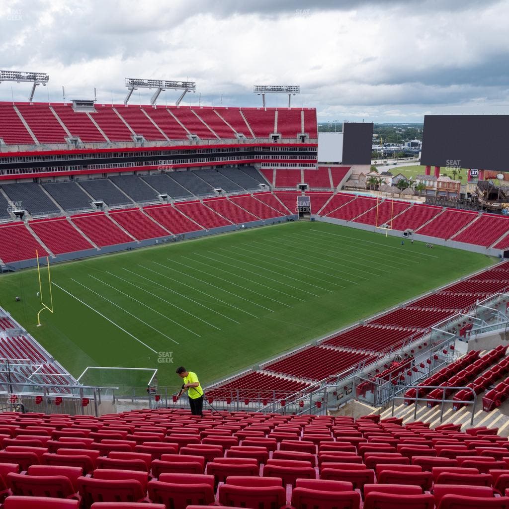 Raymond James Stadium - Section 329 Seat View