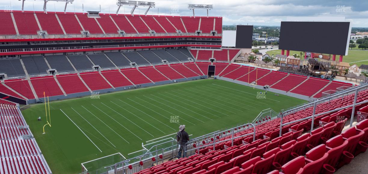 Raymond James Stadium - Section 330 Seat View
