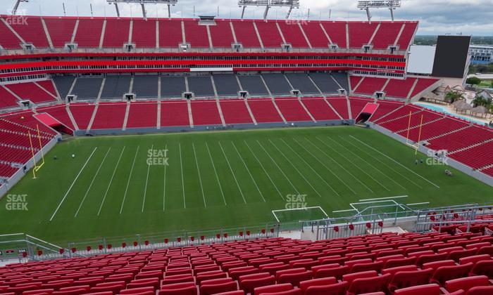Raymond James Stadium - Section 334 Seat View