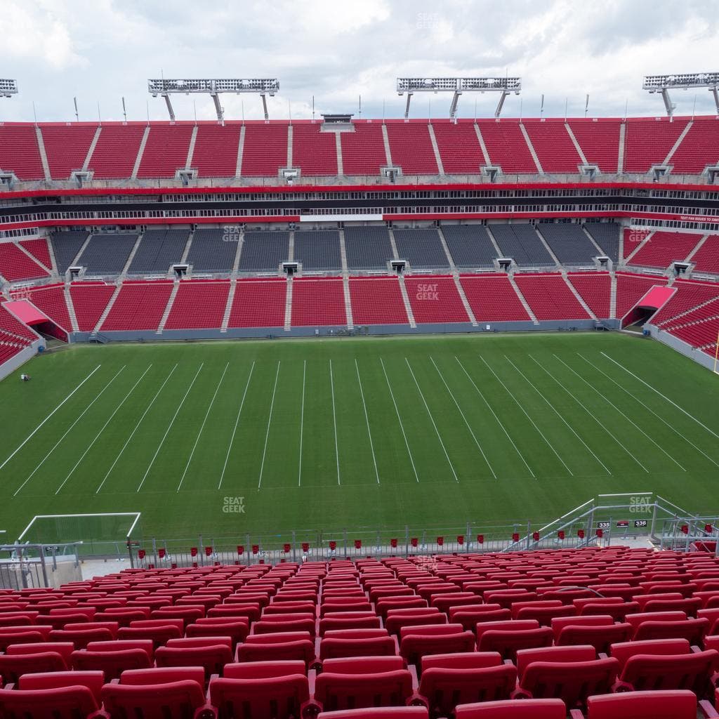 Raymond James Stadium - Section 335 Seat View