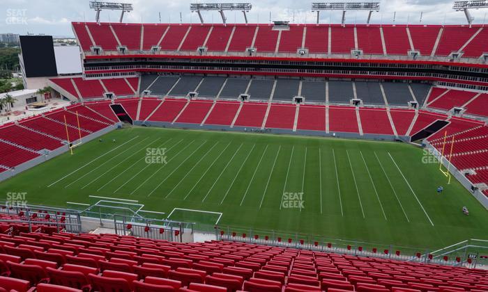 Raymond James Stadium - Section 337 Seat View