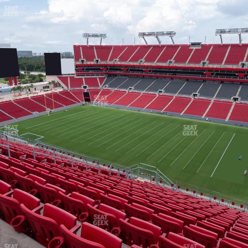 Raymond James Stadium - Section 340 Seat View