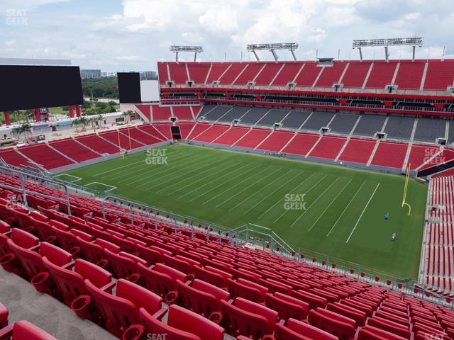 Raymond James Stadium - Section 340 Seat View