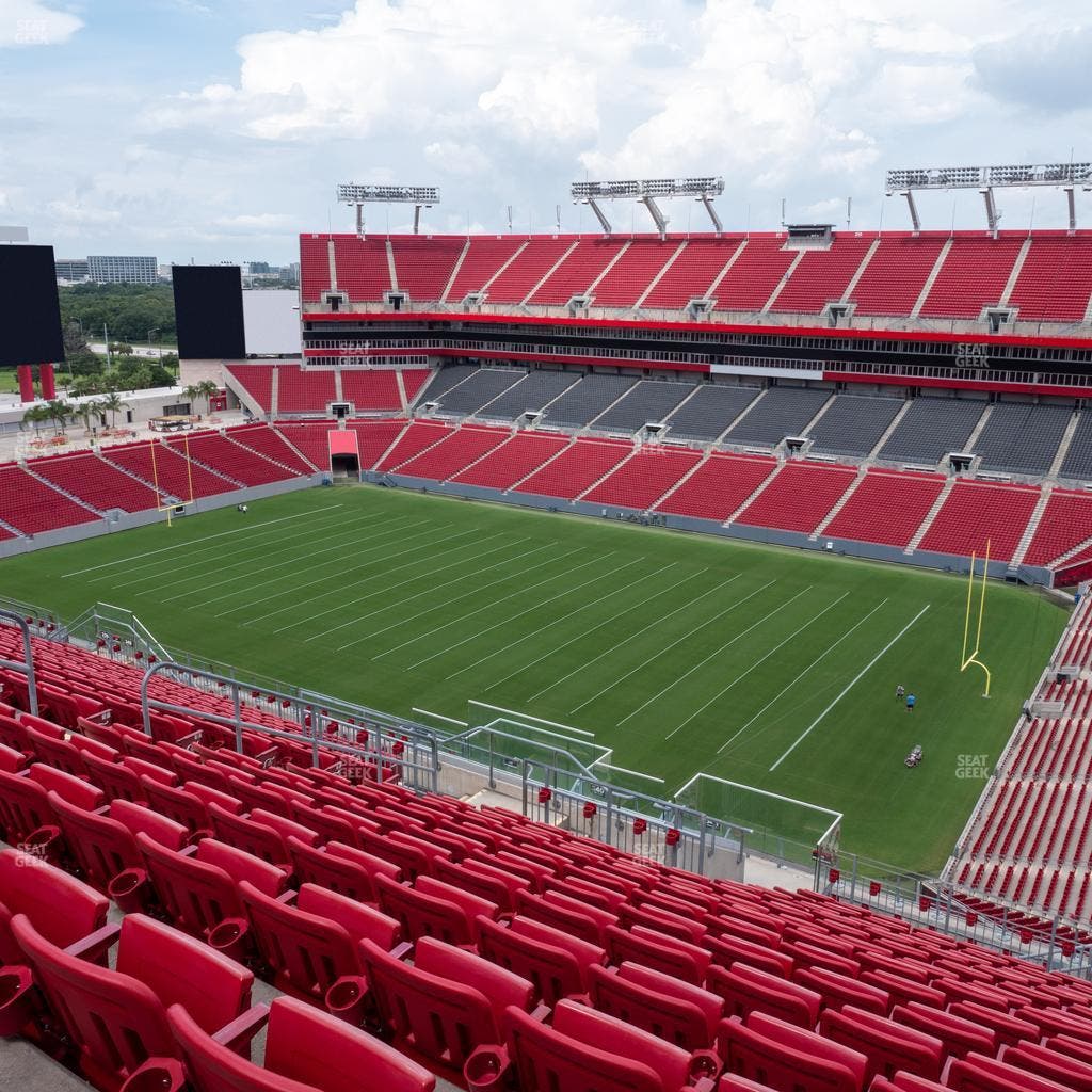 Raymond James Stadium - Section 341 Seat View