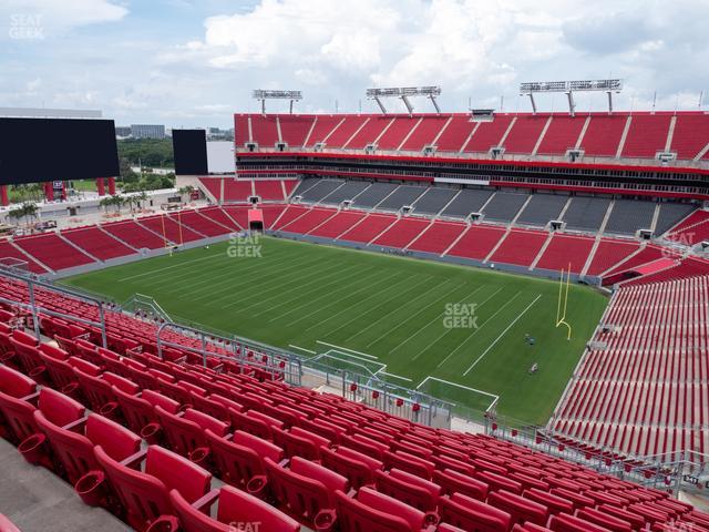 Raymond James Stadium - Section 341 Seat View