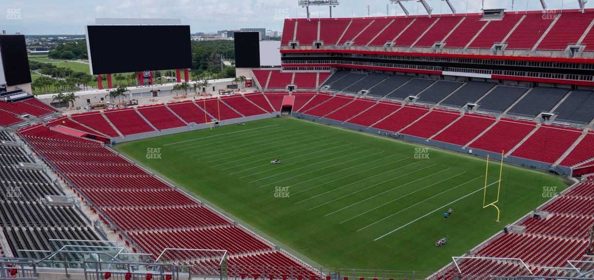 Raymond James Stadium - Section 343 Seat View