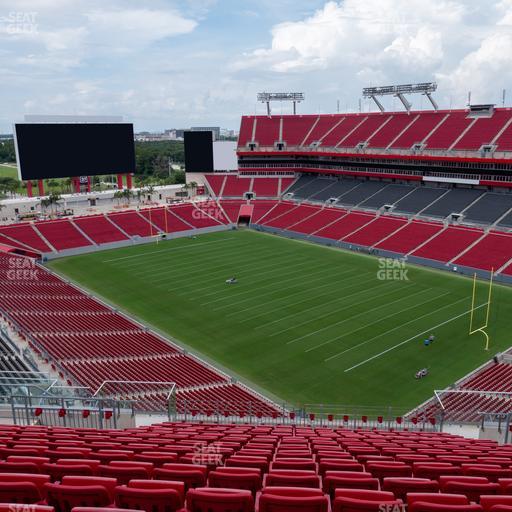 Raymond James Stadium - Section 343 Seat View