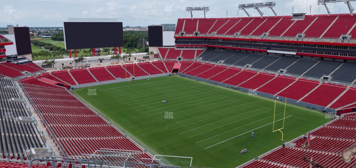 Raymond James Stadium - Section 344 Seat View