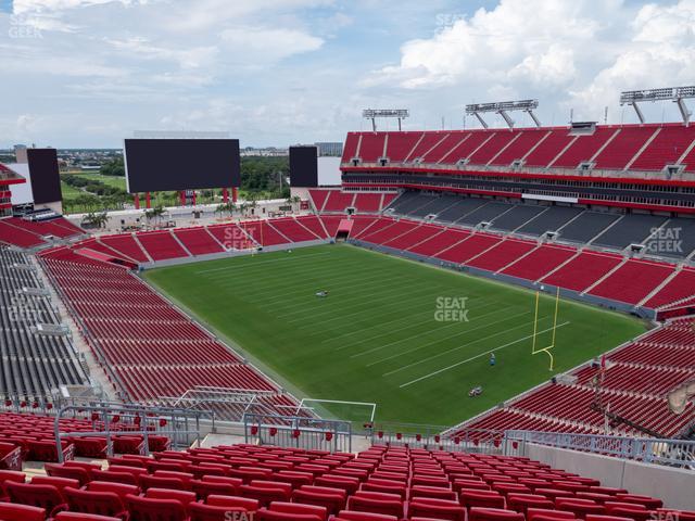 Raymond James Stadium - Section 344 Seat View