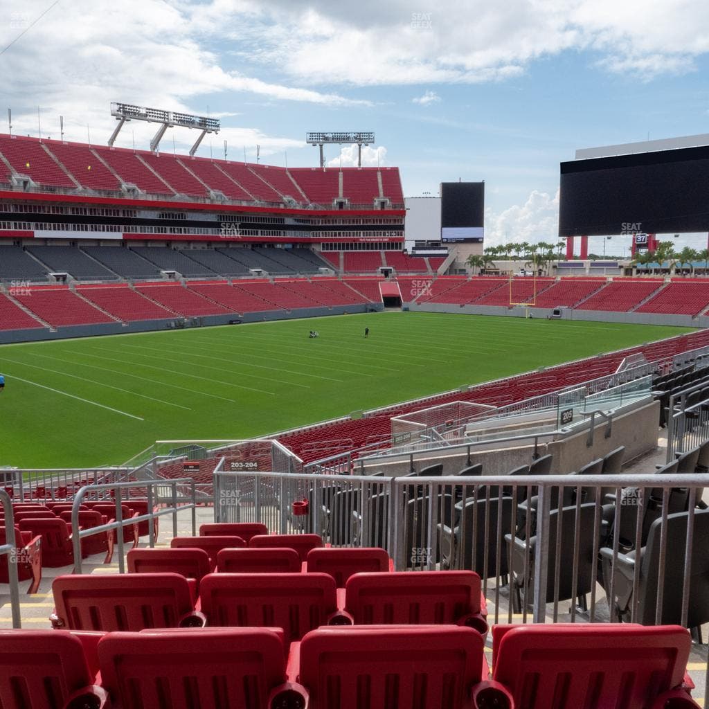 Raymond James Stadium - Section Club Suite 172 Seat View