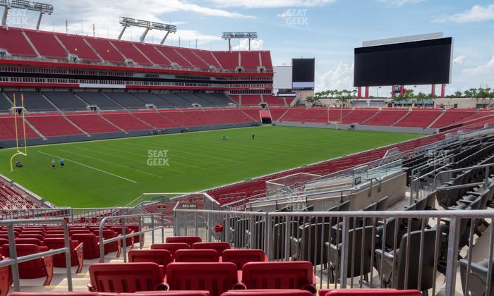 Raymond James Stadium - Section Club Suite 172 Seat View