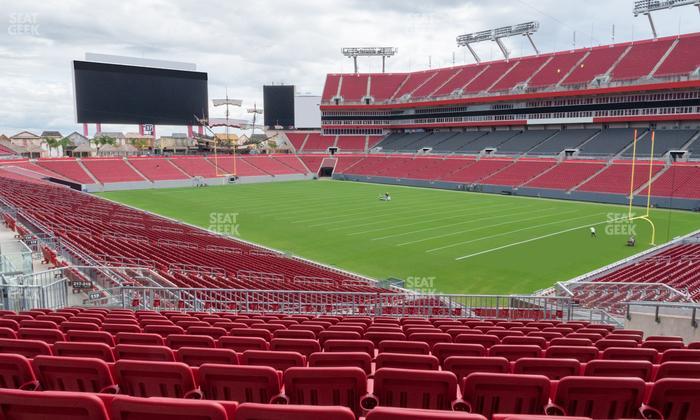 Raymond James Stadium - Section Club Suite 175 Seat View