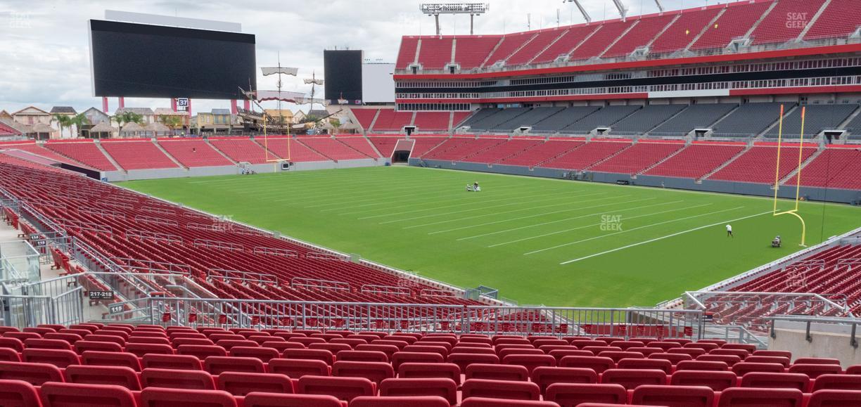 Raymond James Stadium - Section Club Suite 176 Seat View